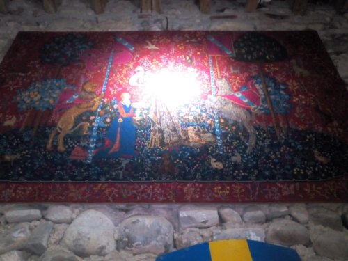 New tapestry in Mauvezin