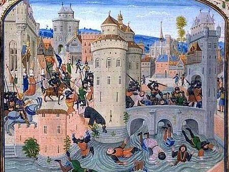 Febus sauve la femme du dauphin à Meaux